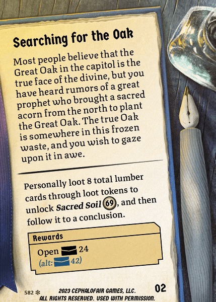 Searching for the Oak