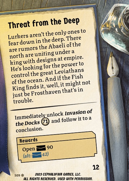 Threat from the Deep